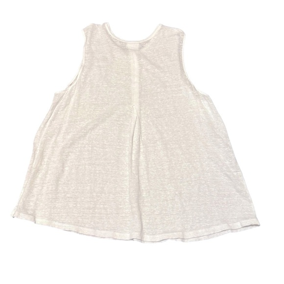 J. Jill Tops - Women’s J.Jill Love Linen Sleeveless White Lightweight Top